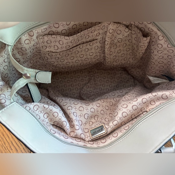 Guess Pink Floral Tote Bag - Picture 9 of 13